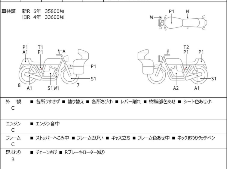Мотоцикл Kawasaki ZEPHYR1100 с пробегом 36595 km