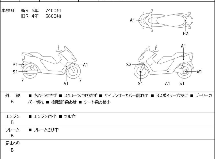Мотоцикл Kawasaki J300 з пробігом 7988 km