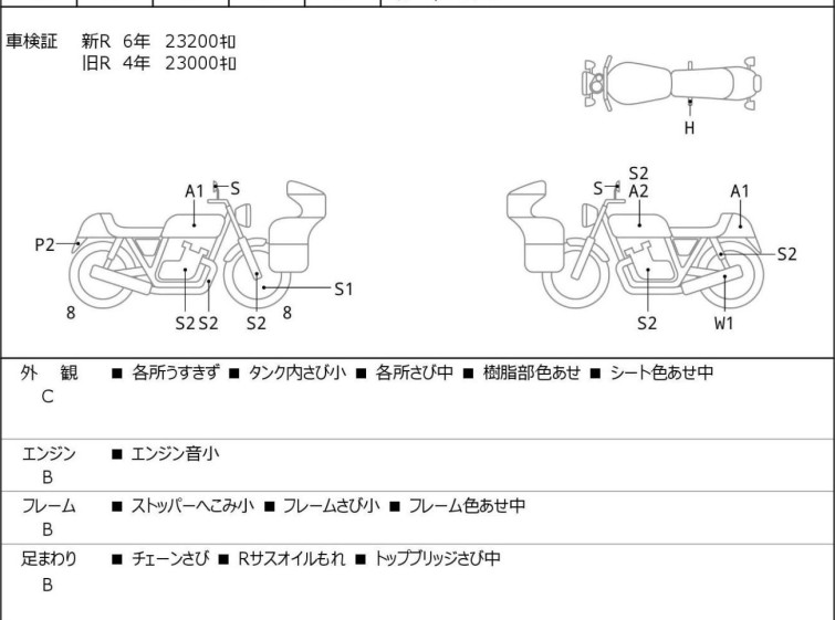 Мотоцикл Yamaha XJR1200 з пробігом 23543 km