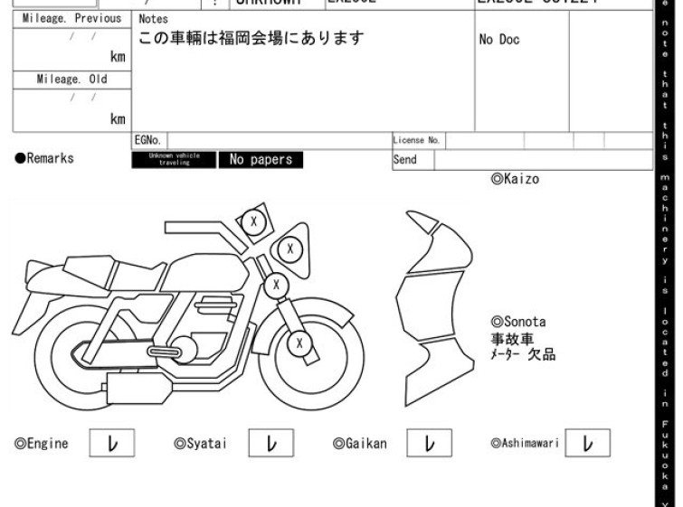 Мотоцикл Kawasaki D TRACKER