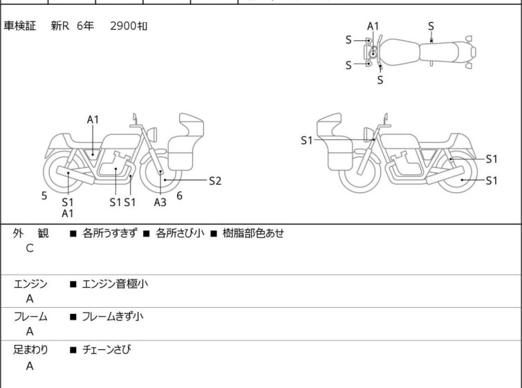 Мотоцикл Yamaha SR400 з пробігом 3205 km
