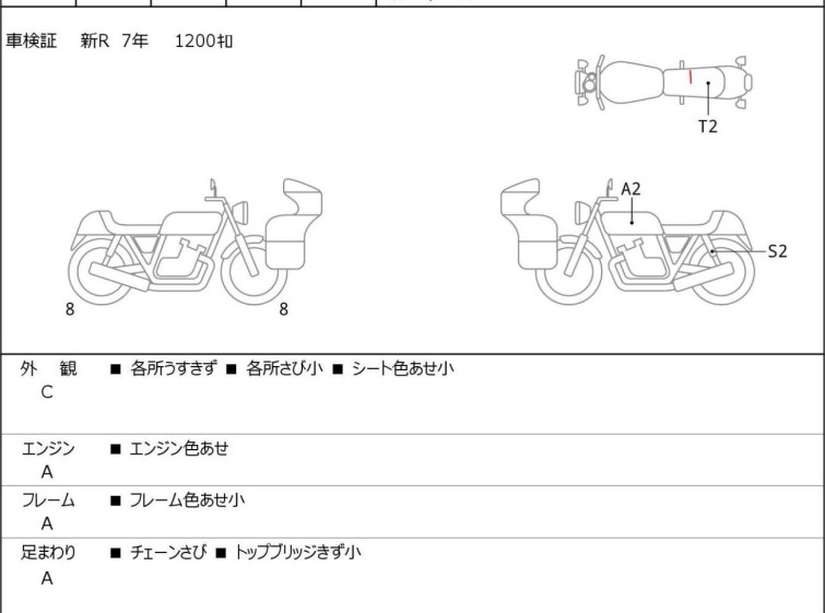 Мотоцикл Honda GB350 з пробігом 1234 km