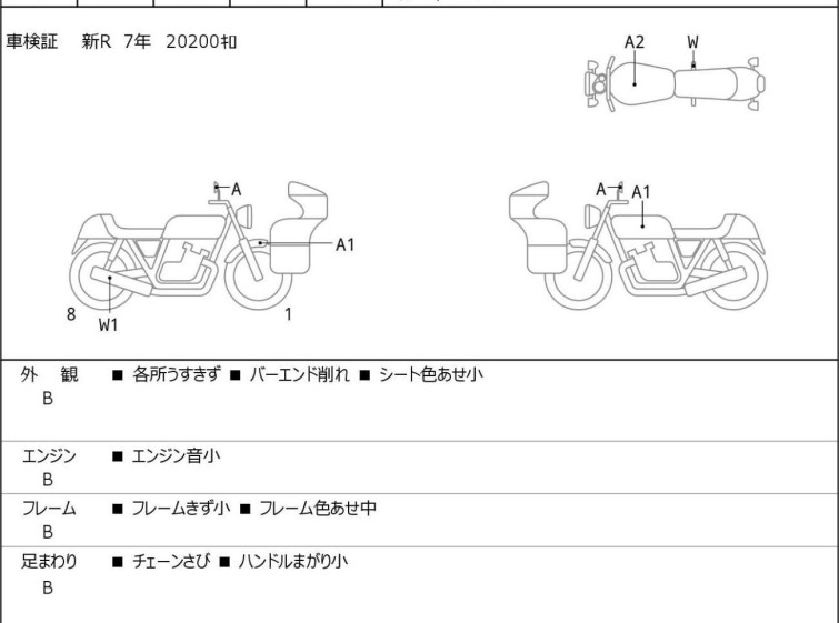 Мотоцикл Honda GB350 з пробігом 20301 km