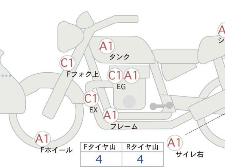 Мотоцикл Honda LEAD125 з пробігом 23454 km