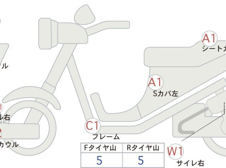 Мотоцикл Yamaha X-MAX250 с пробегом 6166 km