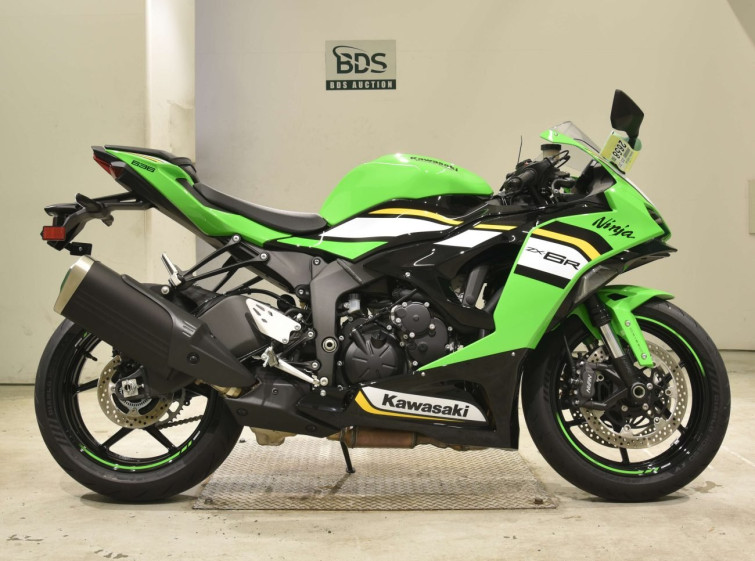 Мотоцикл Kawasaki ZX-6RA з пробігом 1169 km