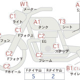 Мотоцикл Honda VF750 ｾｲﾊﾞｰ з пробігом 28972 km