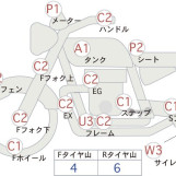 Мотоцикл Honda VTR250 з пробігом 38245 km