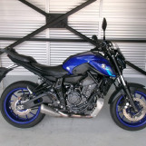 Мотоцикл Yamaha MT-07A с пробегом 15570 km