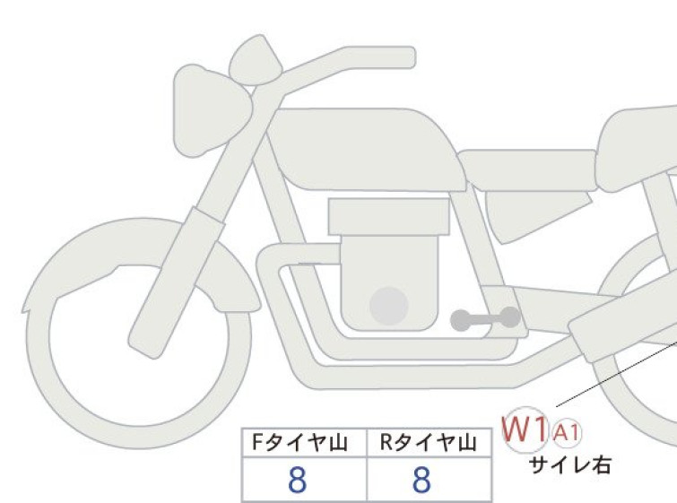 Мотоцикл Honda GB350 с пробегом 732 km