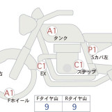 Мотоцикл Honda 400X з пробігом 13595 km