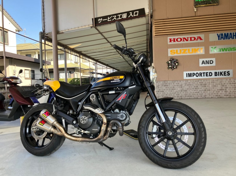 Мотоцикл Ducati SCRAMBLER 803 FULLTHROTTLE с пробегом 10801 km