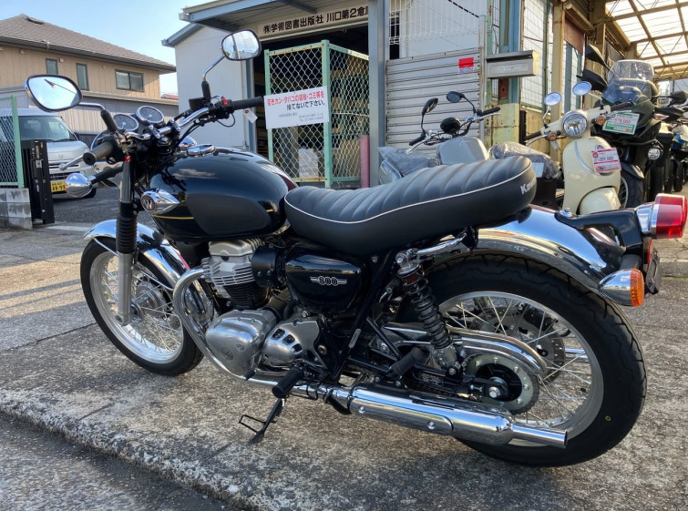 Мотоцикл Kawasaki W800 с пробегом 346 km