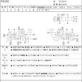 Мотоцикл Yamaha TW200 с пробегом 25073 km