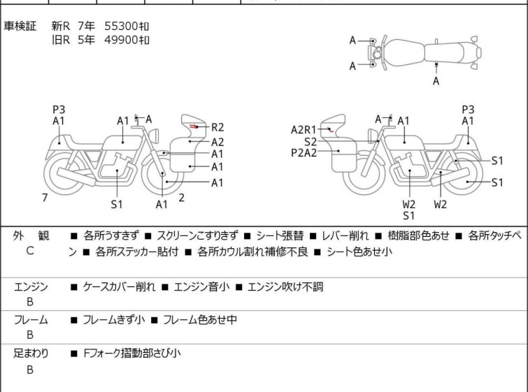 Мотоцикл Kawasaki ZZ-R400 з пробігом 59179 km