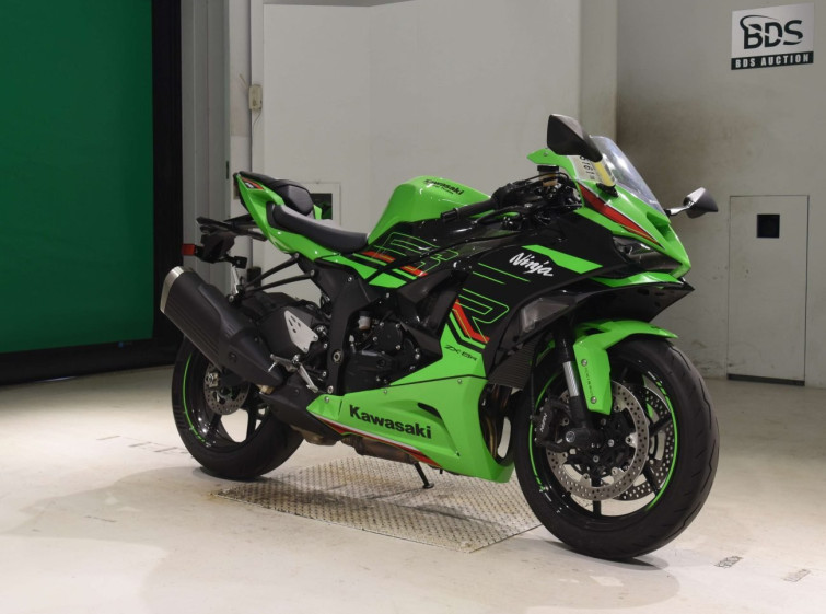 Мотоцикл Kawasaki ZX-6R с пробегом 1410 km