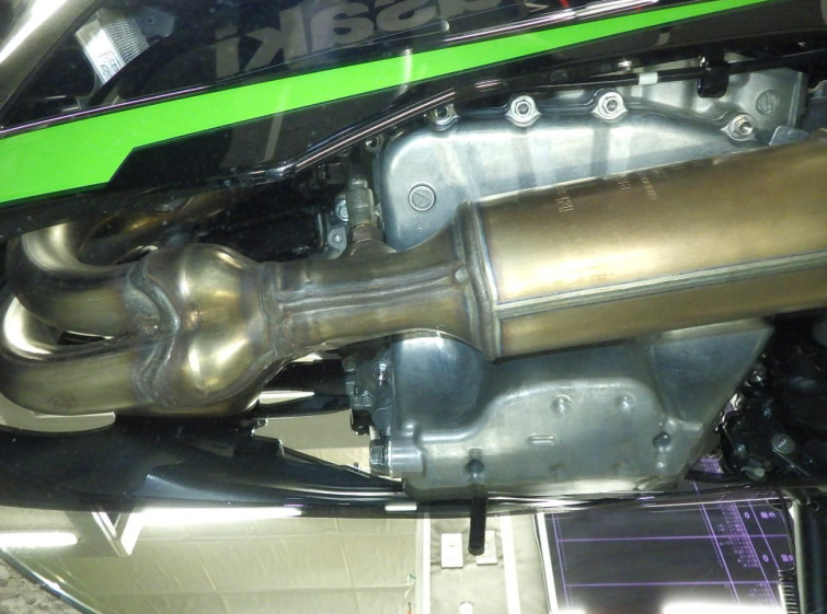 Мотоцикл Kawasaki ZX-6RA з пробігом 112 km