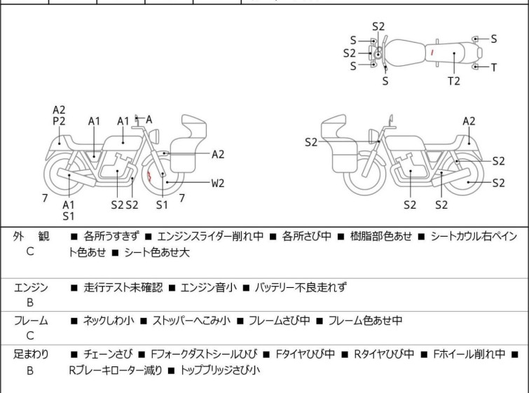 Мотоцикл Kawasaki BALIUS ZR250 с пробегом 19301 km