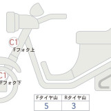 Мотоцикл Yamaha MAJESTY 250 с пробегом 12980 km