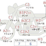 Мотоцикл Honda NS400R с пробегом 22634 km