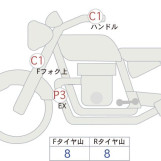 Мотоцикл Honda GB350 с пробегом 856 km