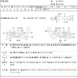 Мотоцикл Yamaha TW200 с пробегом 1325 km с пробегом 1325 km