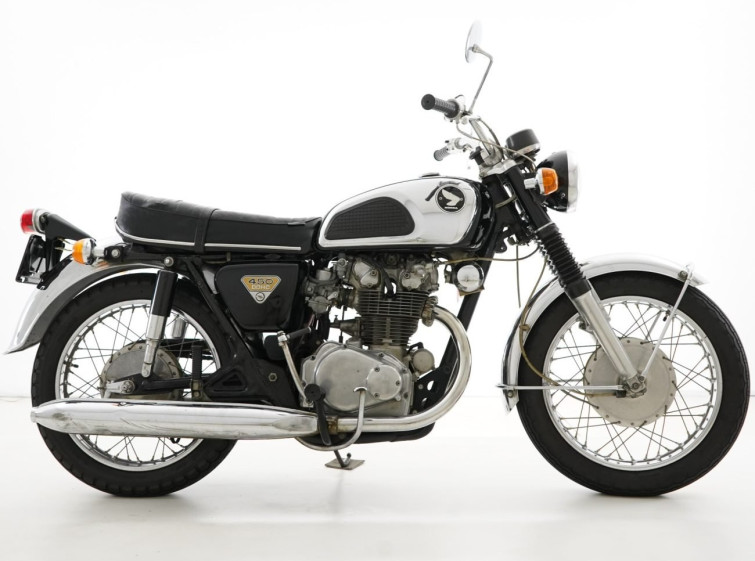 Мотоцикл Honda CB450 з пробігом 25672 km