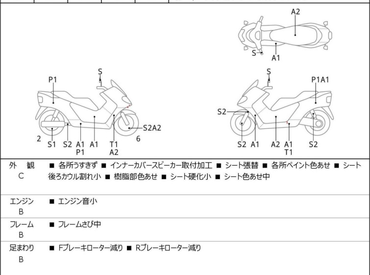 Мотоцикл Yamaha MAXAM250 с пробегом 9200 km с пробегом 9200 km