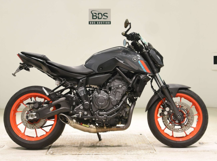 Мотоцикл Yamaha MT-07 с пробегом 6180 km