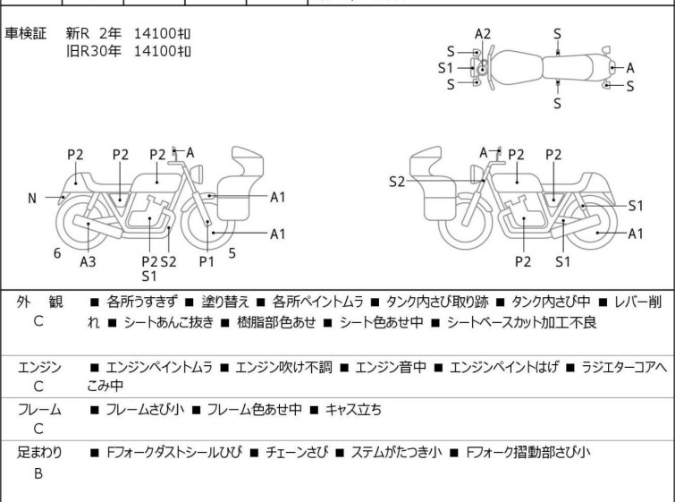 Мотоцикл Kawasaki ZEPHYR400 с пробегом 14120 km с пробегом 14120 km