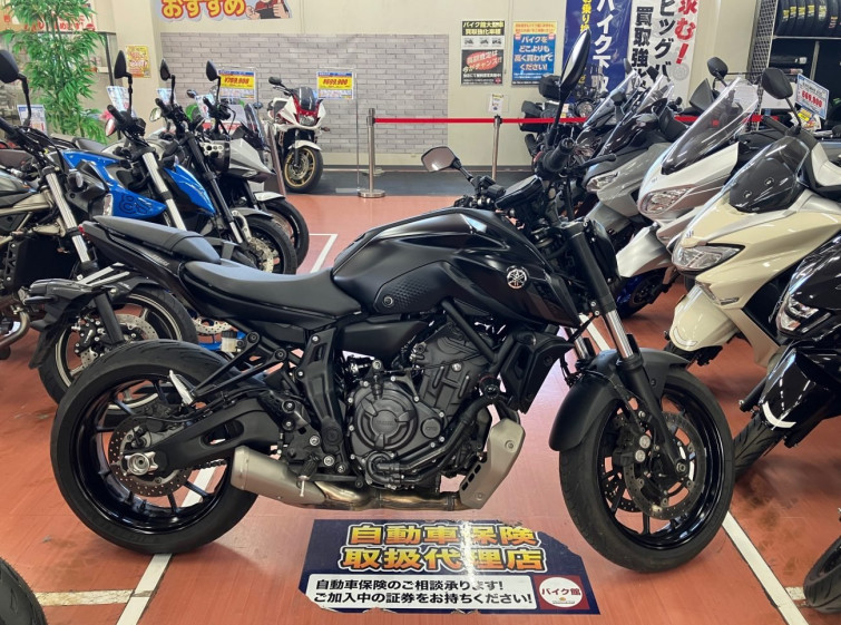 Мотоцикл Yamaha MT-07A з пробігом 13043 km
