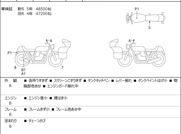 Мотоцикл Honda CB400SFV з пробігом 48816 km з пробігом 48816 km