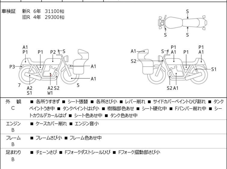 Мотоцикл Honda CB400SFV с пробегом 31521 km с пробегом 31521 km
