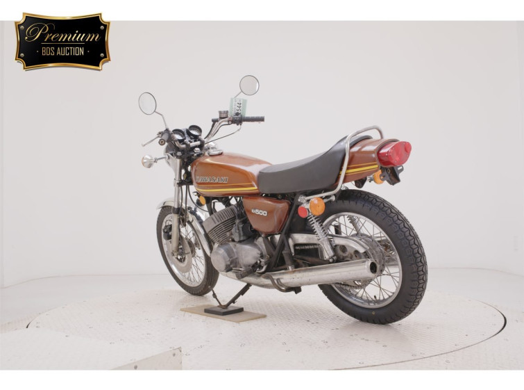 Мотоцикл Kawasaki KH500 з пробігом 6531 m з пробігом 6531 m