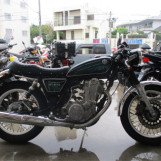 Мотоцикл Yamaha SR400 с пробегом 9613 km