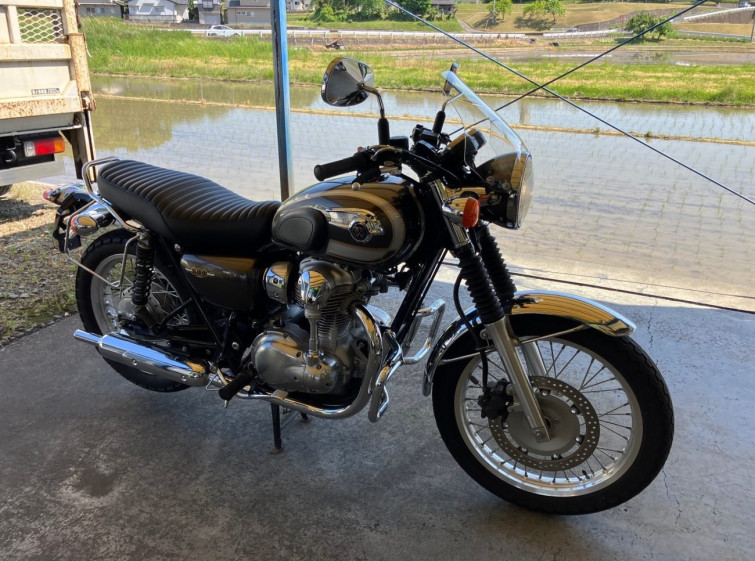 Мотоцикл Kawasaki W800 з пробігом 9821 km