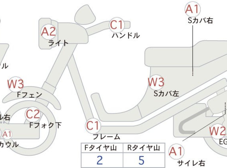 Мотоцикл Suzuki ｽｶｲｳｪｲﾌﾞ250TYPEM