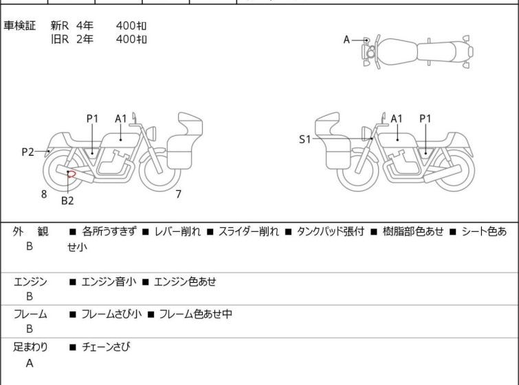 Мотоцикл Kawasaki ER-4N с пробегом 559 km