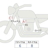 Мотоцикл Honda CB1300SF с пробегом 3245 km