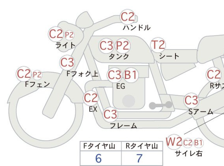 Мотоцикл Yamaha DS5-E с пробегом 10645 km