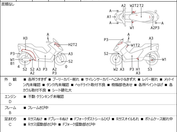 Мотоцикл Yamaha MAJESTY 250 з пробігом 24308 km з пробігом 24308 km