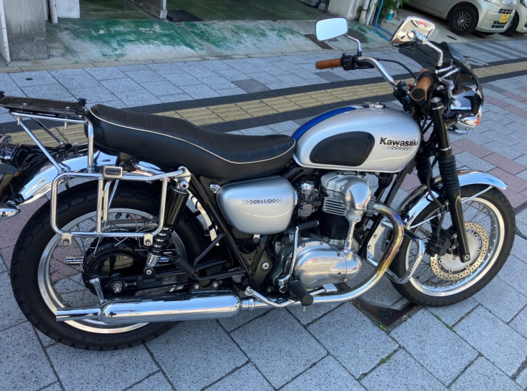 Мотоцикл Kawasaki W650 с пробегом 47521 km