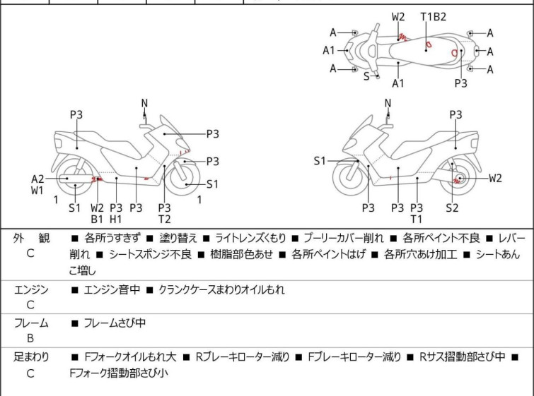 Мотоцикл Honda FORZA Z з пробігом 66919 km з пробігом 66919 km